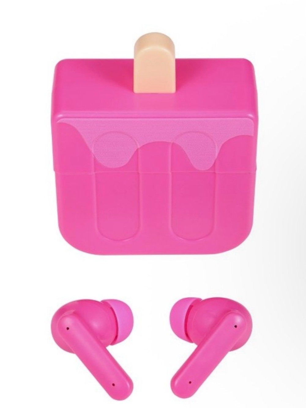 Vivitar True Wireless Earbuds with a popsicle-style charging case NIB